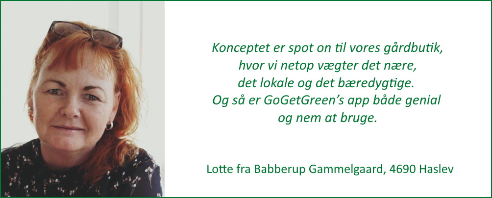 Anmeldelser - Grøn ramme - Brugere - Babberup Gammelgaard - 1000 x 400